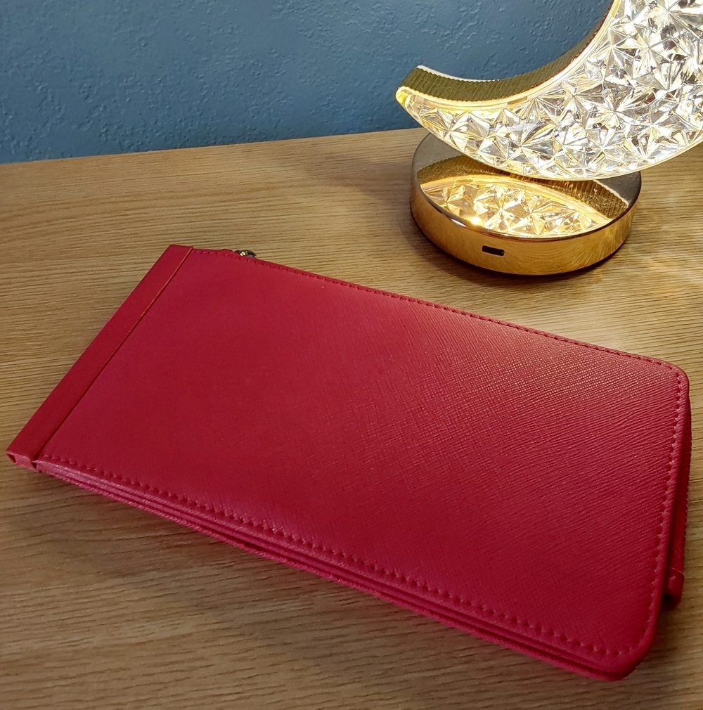 Hot Pink Credit Card Wallet